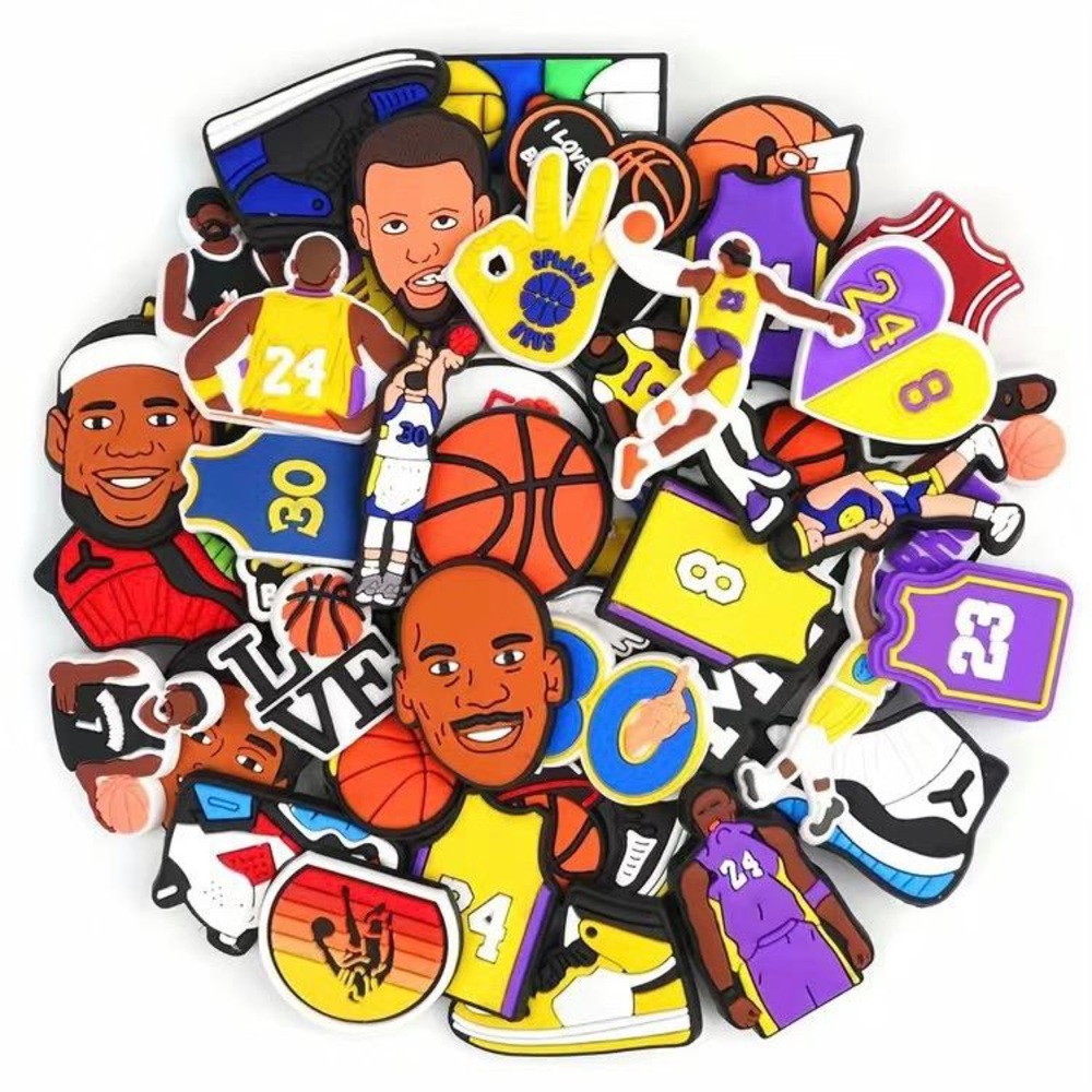 Basketball Croc Charms